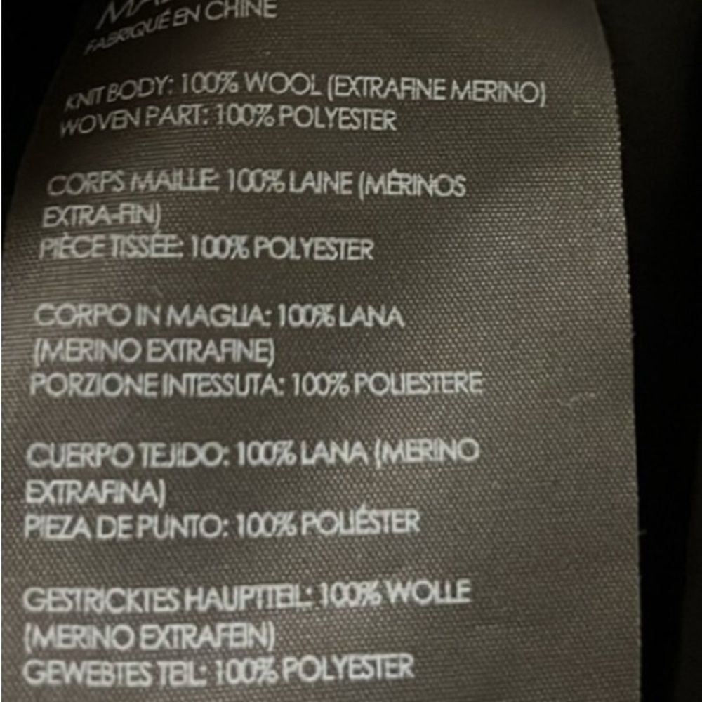 Club Monaco Quine‎ Black Chiffon Boat Neck Sweater XS -17” Pit to Pit - Picture 8 of 9